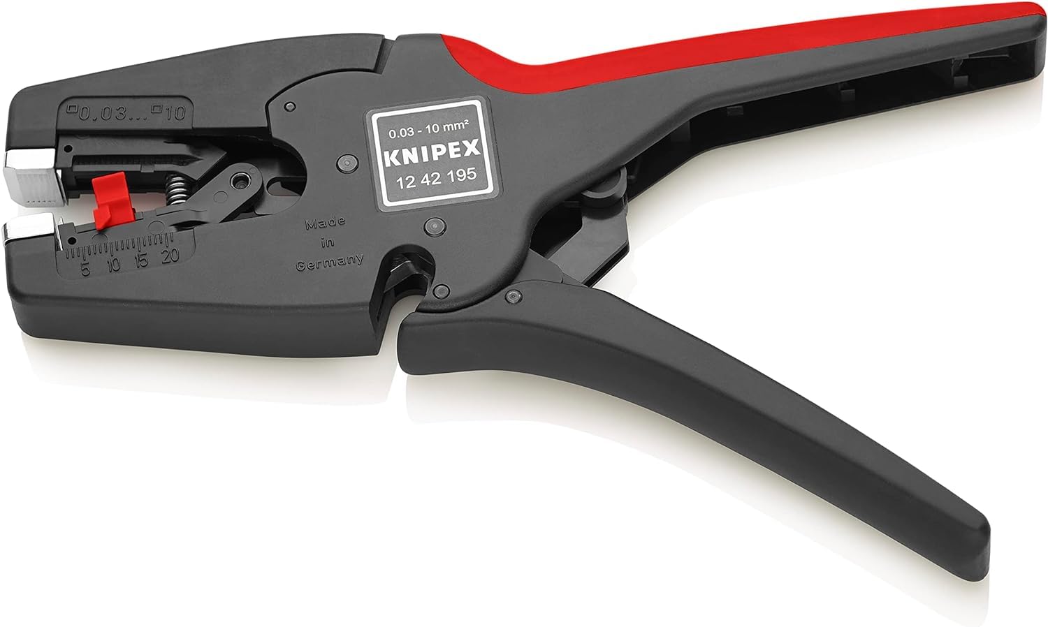 KNIPEX MultiStrip10 Automatische Abisolierzange 0,03-10,0 mm² 12 42 195