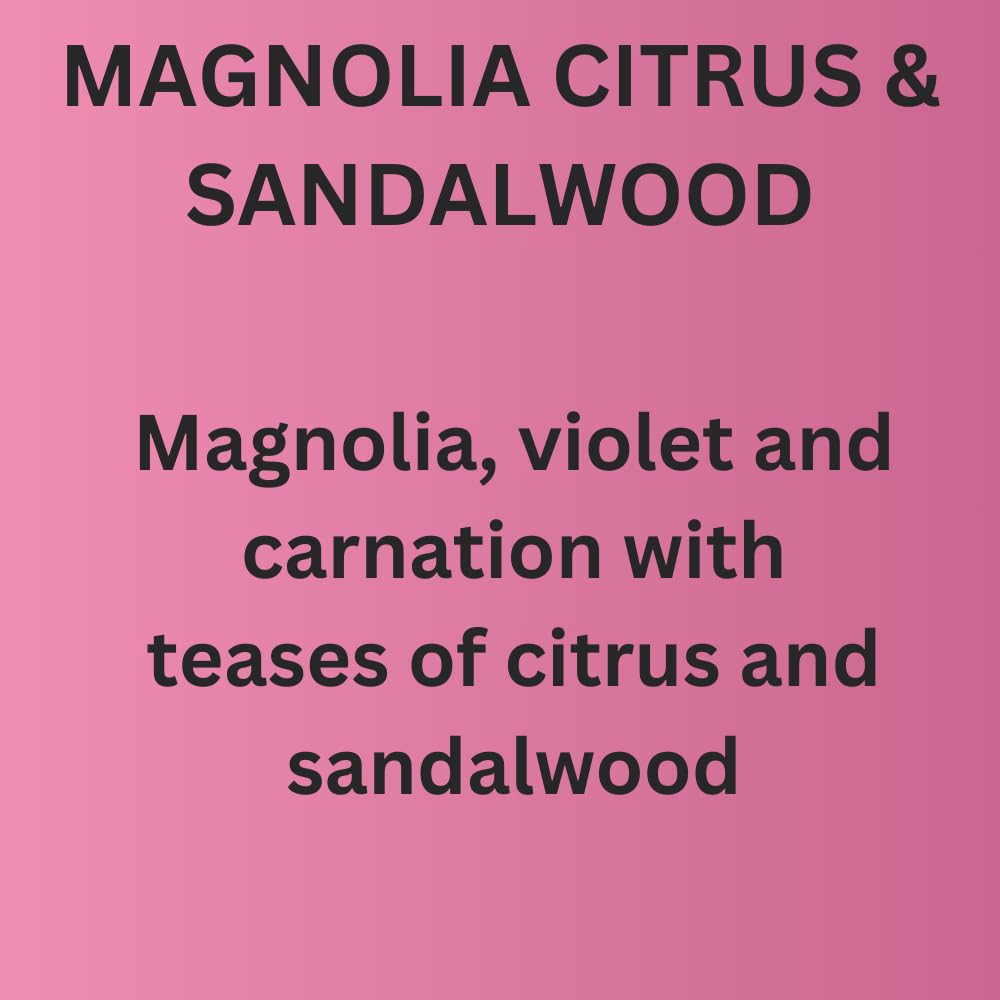 Peace Love + Lotion Magnolia Citrus & Sandalwood Scented Natural Massage Oil, 12 Oz