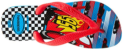 Chinelo, Havaianas, Kids Cars, Meninos, Turquesa, 25/26