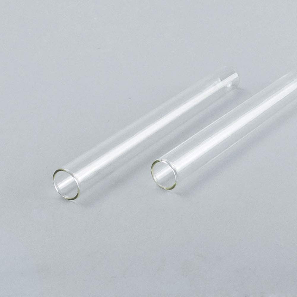 Amazon | Tansoole ガラス試験管 丸 φ10×75mm 試験チューブ 研究 科学