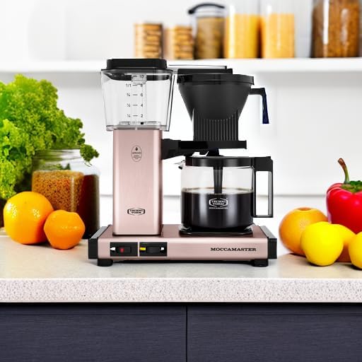 Miniatura 5 de Moccamaster 53935 Select KBGV cafetera de 10tazas, color oro rosa (Rose Gold), 40onzas, 1.25litros