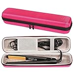 Faylapa-Faylapa-Hard-Carry-Case-for-Classic-Hair-Straightener-Curling-Irons-StylerHair-Straightener-EVA-CaseAccessories-Not-IncludePink
