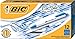 BIC Clic Stic Ballpoint Retractable Pen1.9mm, Blue Ink, Medium, Pack of 12 Pcs.