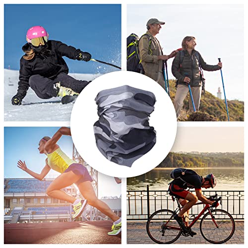Pafuwei 6 Pieces Sun Uv Protection Face Mask, Uv Protection Balaclava Neck Gaiters,Breathable Gaiters Face Mask For Women&Men,I #TOP5