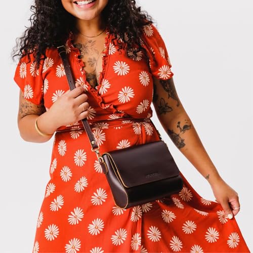 Image of Portland Leather Goods Metro Crossbody Bag for Women - Handmade from the Finest Full-Grain Hides