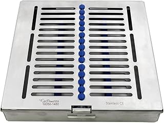Sterilization Tray for Dental Instruments Holds up to 8 Elevators 7 3/4