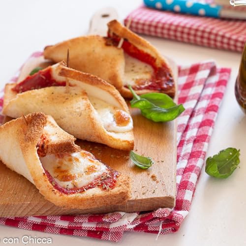 Cannoli di pane alla pizzaiola