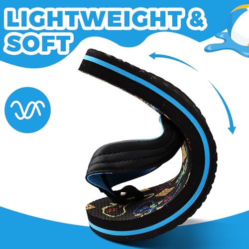 Image of WateLves Girls Flip Flops Toddler Boys Girls Non-Slip Sport Sandals for Beach Swim Pool(Little Kid /Big Kid)