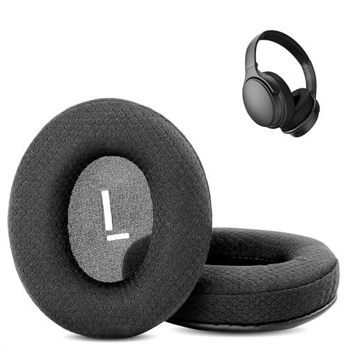 XRHTONG Cuscinetti auricolari sostitutivi traspiranti compatibili con Infurture H1 cuffie wireless Cuscinetti (Tessuto traspirante/Schiuma ad alta densità)