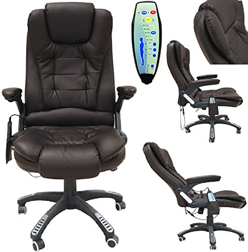 Office Deluxe Leather Executive Reclining Chair