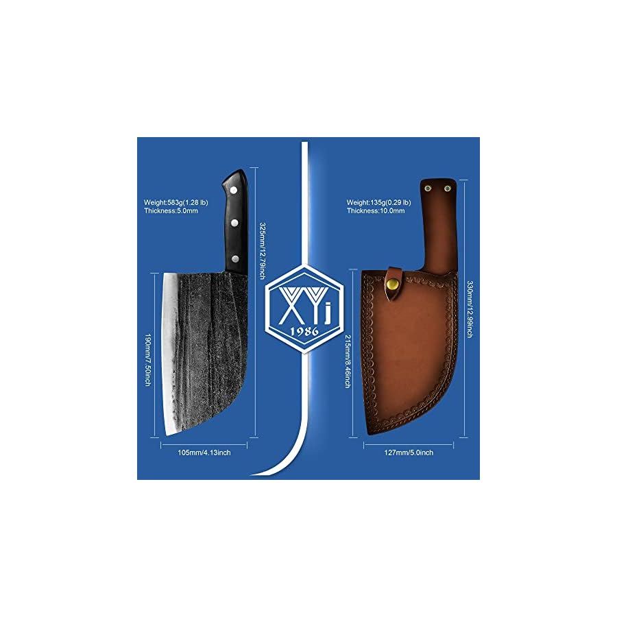 XYJ-Butcher-Chef-Knives-Set-With-Rolling-BagCover-Stanless-Steel-Santoku-Slicing-Nakiri-Knife-For-Vegetable-Meat-Cutting-Tools XYJ Butcher Chef Knives Set With Rolling Bag&Cover Stanless Steel Santoku Slicing Nakiri Knife For Vegetable Meat Cutting Tools