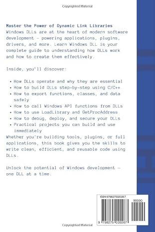Learn Windows DLL: A Practical Guide to Building and Using Dynamic Link Libraries on Windows