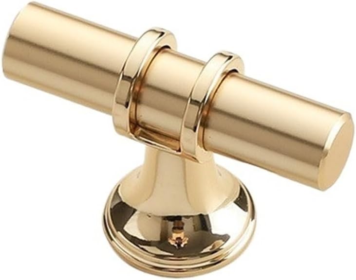 Modern Zinc Alloy Door Handles Kitchen Cabinet Solid Drawer Knobs Fashion Furniture Handle Hardware(Copper Gold knob 4pc)