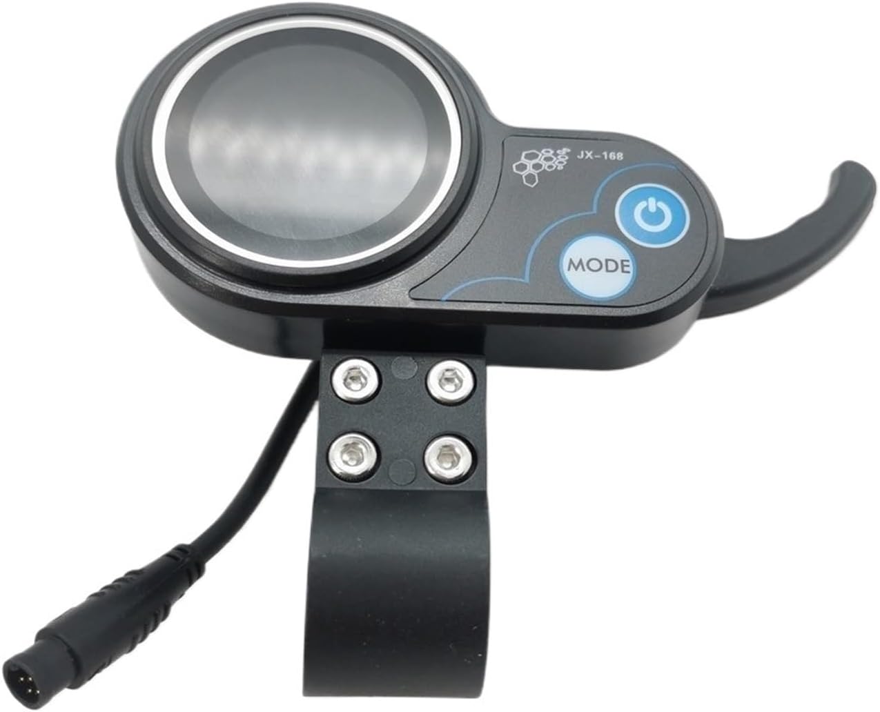 Electric Scooter Instrument Display 24V 36V 48V Dashboard Finger Throttle Kugoo M4 SEALUP TF-100 NJ AOXIONG Jh-01 LCD Meter(JX-168 W)