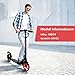 Tenboom Scooter Adults with Dual Suspension, Large Wheels Folding Adjustable Kick Micro...
