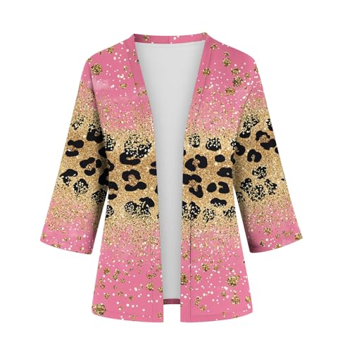 Lightweight Cotton Cardigans for Women Oversized 3/4 Sleeve Cardigan Open Front Summer Trendy 2025 Vacation Outfits3