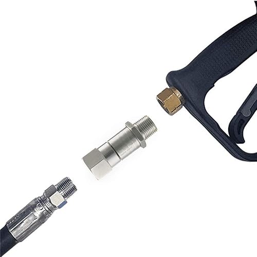 Miniatura 4 de Tool Daily Lavadora a presión giratoria, rosca macho NPT-M de 38 pulgadas, 4000 PSI