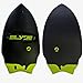 The Slyde Grom Soft Top Bodysurfing Handboard / Handplane, Easy to Use, Fun to Master, Safe for Kids, Portable, Light Weight, Durable with Exceptional Buoyancy (Turquoise and Electric Lemon)
