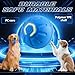 BSOON Intelligentes Interaktiver Ball für Hunde, Elektrisch, 2 Stück Automatisches Magic Hundespielzeug, Wiederaufladbar über USB (Blau+Orange)