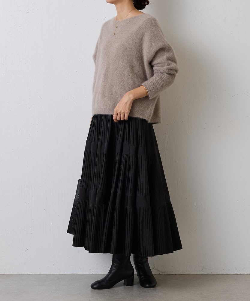 Amazon.co.jp: [BEARDSLEY] [ビアズリー] プリーツティアードスカート