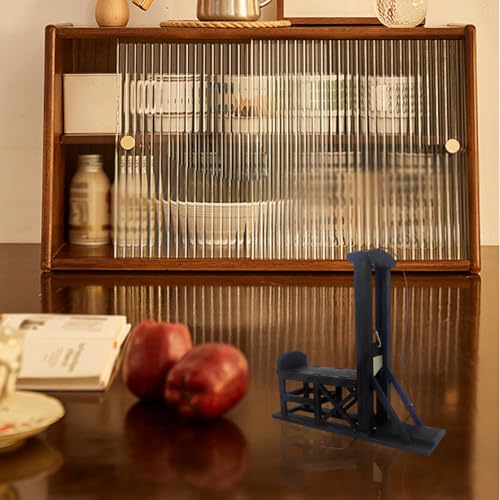 Mini guillotine en bois, cadeau insolite et déco créative