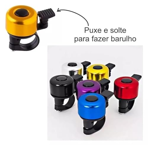 Buzina De Bicicleta Com Campainha Trim Infantil Para Bike