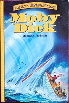 Hardcover Moby Dick (Treasury of Illustrated Classics) Book