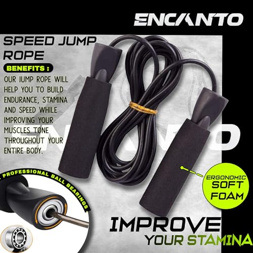 Image of Encanto Home Gym Combo 14 Kg Dumbbell Set, One Pair of Adjustable Dumbbell Rods with PVC Dumbbell Plates & Accessories