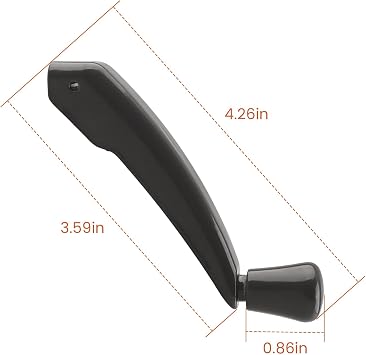 11/32 Folding Window Crank Handle for Prime-Line TH 22243