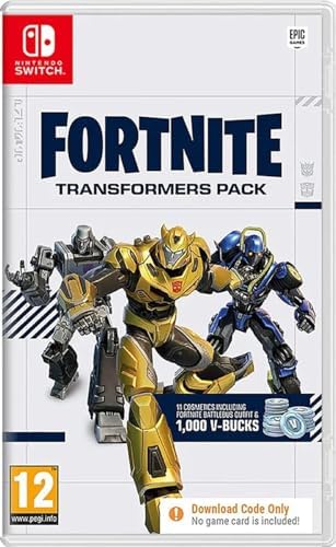 Epic Games Pacote Fortnite Transformers (Código Em Uma Caixa) (Ni...