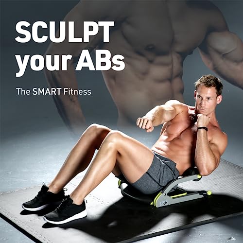 Wonder Core Smart : Cardio+ Body Muscle Toning - Fitness Equipment - Muscles Building Exercises- Compact & Portable with Original Training App & Fitness Guide (Green) (9555)