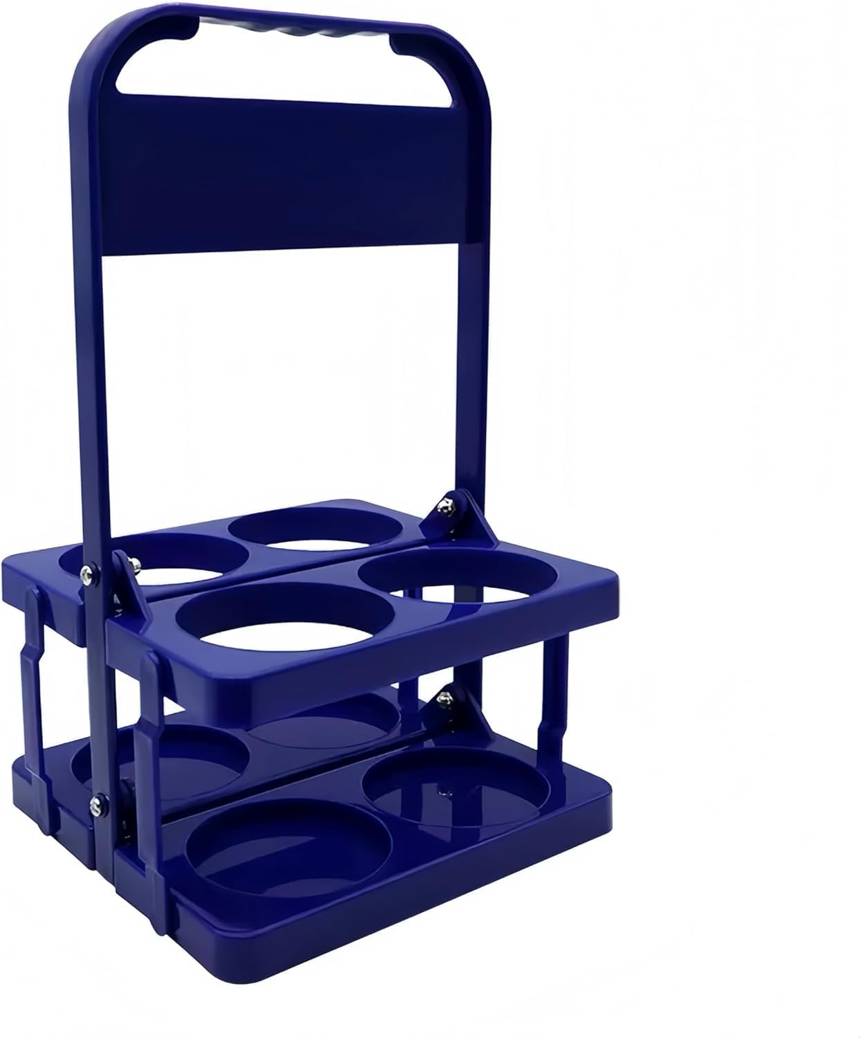 Reusable Drink Carrier with Handle 2/4/6 Pack, Foldable Cup Holder for Delivery Drivers Essentials, Portable Drink Caddy for Car, Compatible with Doordash/GrubHub Eats Accessories (yellow, 2 cups) - Image 7