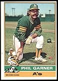 1976 Topps #57 Phil Garner Oakland Athletics (Baseball Card) VG/EX Athletics