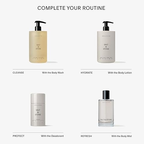 Miniatura 8 de SALT & STONE Desodorante natural Santal  Desodorante natural extra fuerte para mujeres y hombres  Sin aluminio con probióticos, extractos de algas