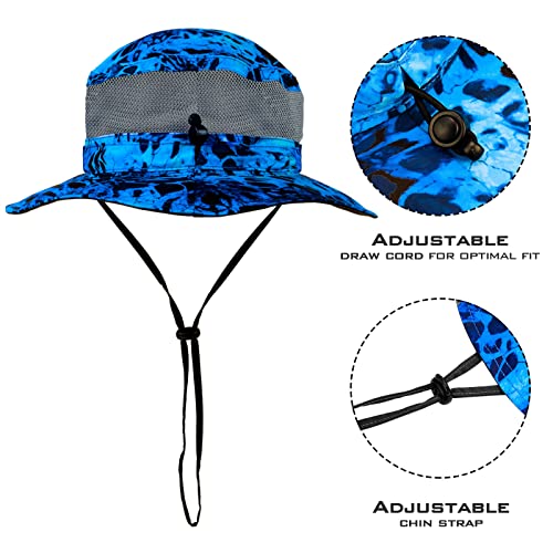 Image of KastKing Sol Armis UPF 50 Boonie Hat - Sun Protection Hat, Fishing Hat, Beach & Hiking Hat, Paddling