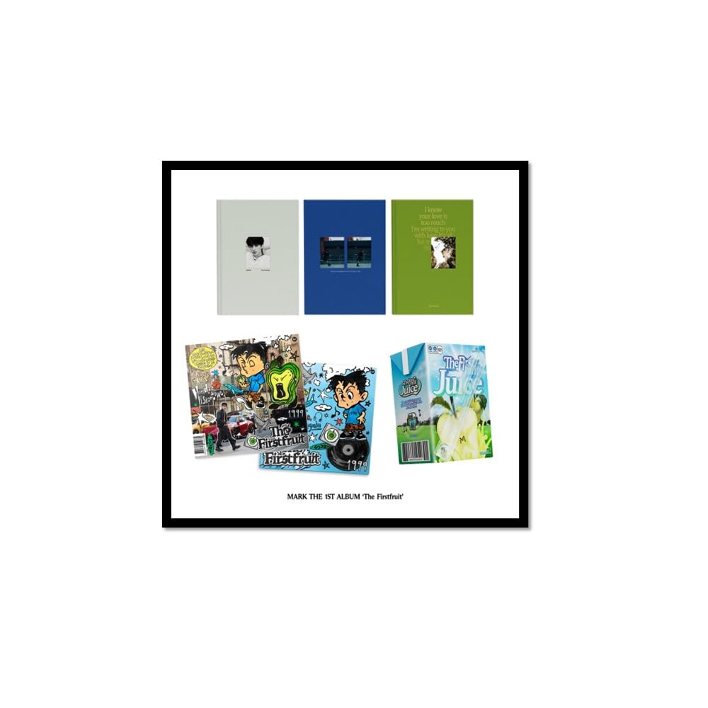 NCT MARK The Firstfruit All Set [3 Photobook + 2 Square flap +