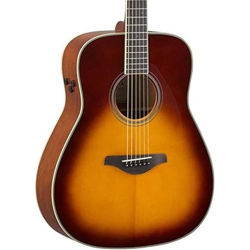 Yamaha FG-TA Transacoustic Guitar w/ Chorus and Reverb, Brown Sunburst