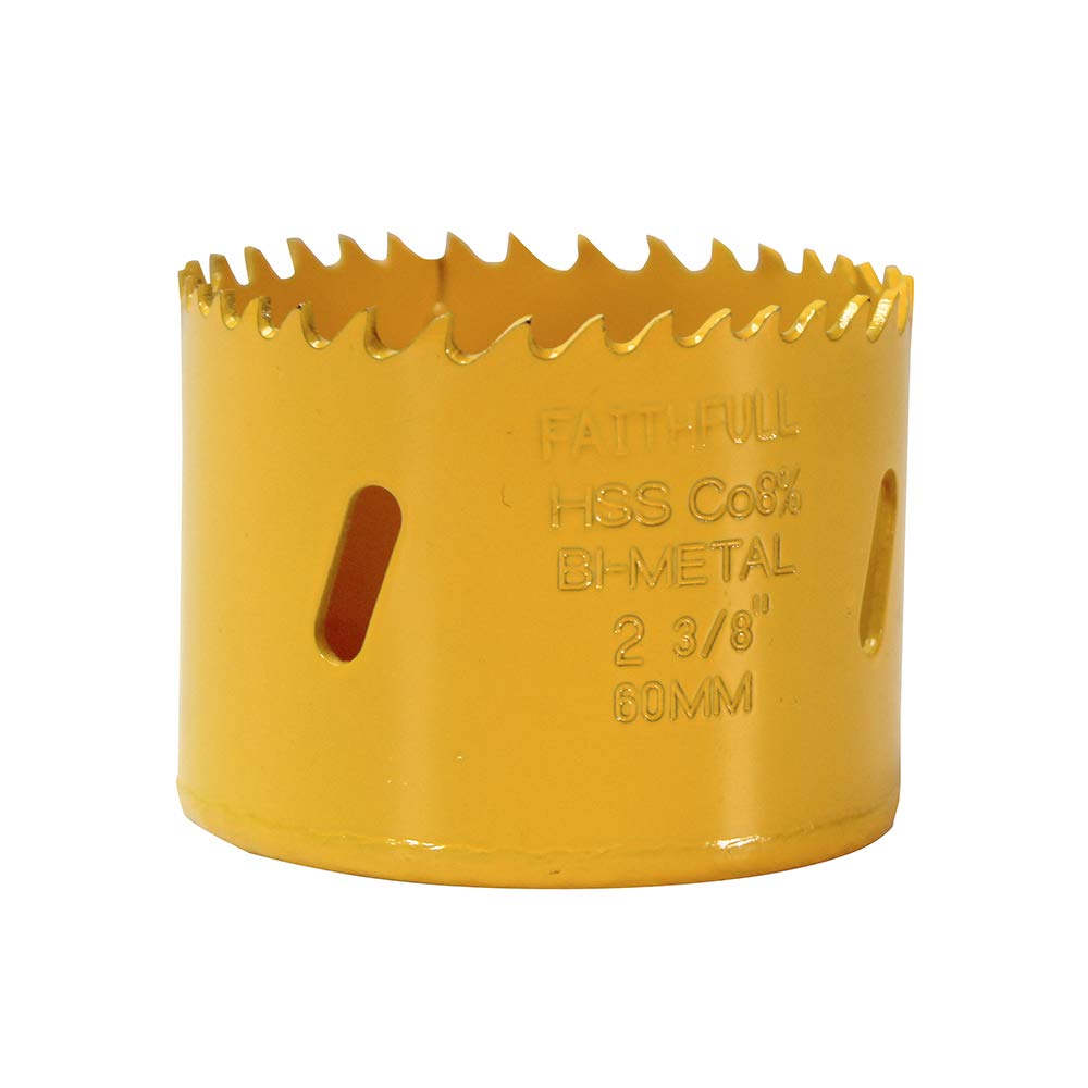Faithfull Cobalt Faihsvp60 60Mm Bi-Metal Holesaw