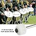 Moicstiy 2Pcs Bass Drum Mallet, 12.6 Inch Wool Felt Head Drum Mallet Stick Anti-slip Bass Percussion Sticks Instrument Band Accessory for Drums Snare Drums (Stainless Steel)