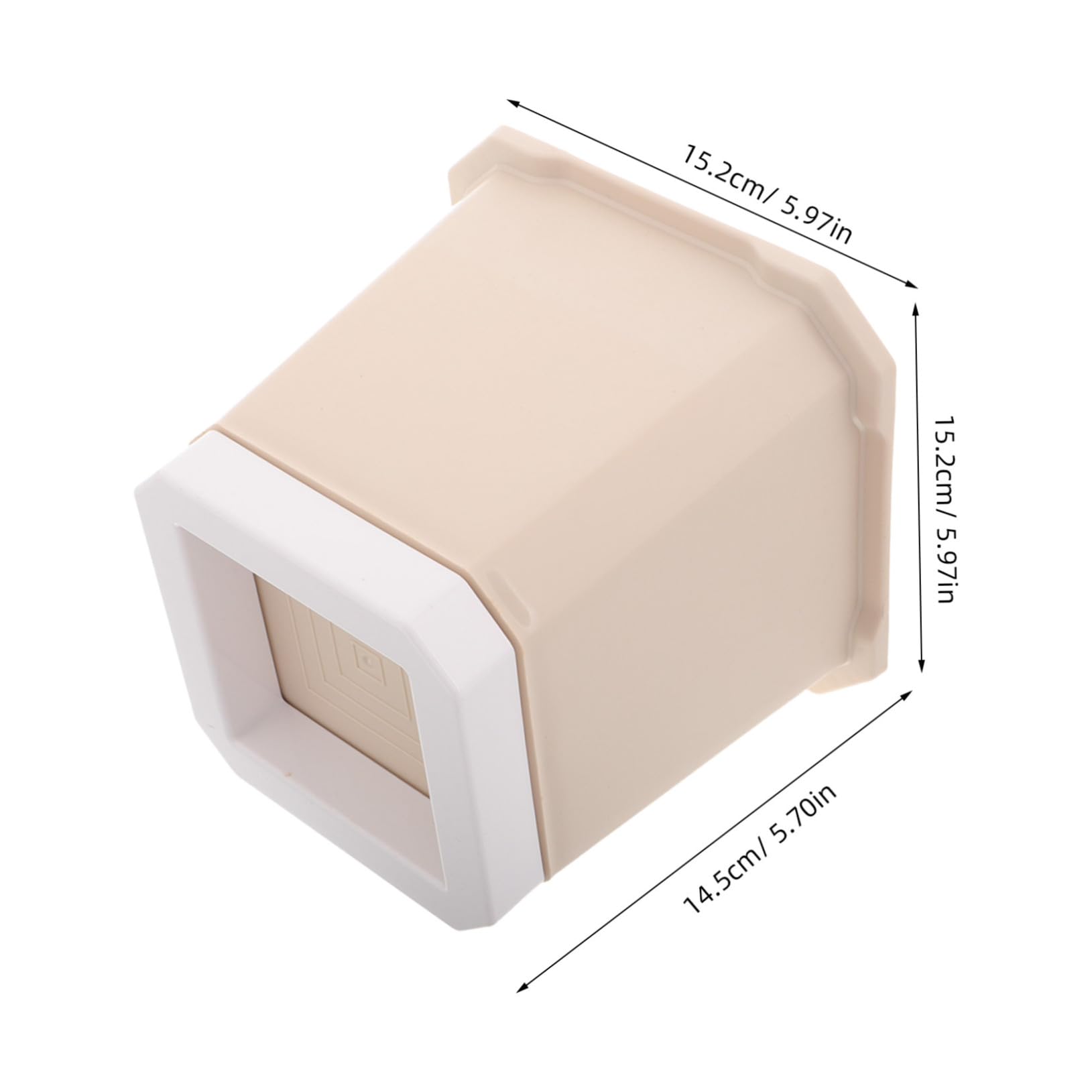 KALLORY 2pcs Non-Slip Chair Pads Anti-Skid Furniture Risers for Noise Reduction Height Versatile Fit for Sofa Bed and Table Legs Durable and Sturdy Design