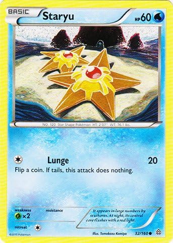 Pokemon - Staryu (32/160) - XY Primal Clash