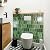 Art3d 10-Sheet Heavy-Duty Peel and Stick Backsplash, Self-Adhesive Vinyl Wall Tiles for Kitchen Countertop Bathroom, Green