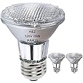 PAR20 Flood 39W 120V 480 Lumens, 2pack High Output 39W PAR20 Halogen(50W Equivalent) with E26 Medium Base, 3000K Warm White, PAR20 Bulb Dimmable, PAR20 Narrow Flood for Indoor Track Recessed Lighting