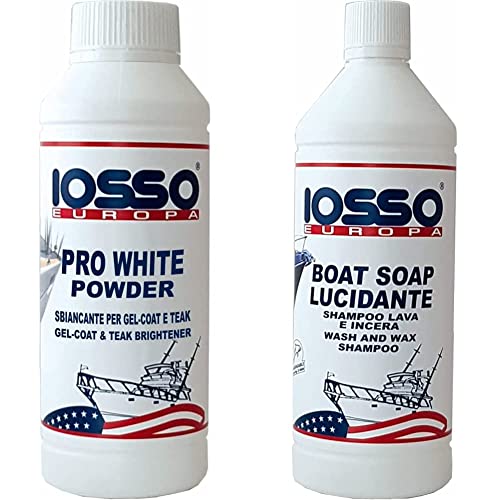 Iosso Europa Pro White conf. da 750 g. & Boat Soap...