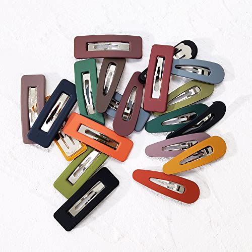 B.Phne SNAPCLIP20A 20Pcs Hair Clips For Women, Matte Snap Hair Clip Barrettes thumb #3