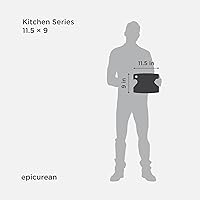 Vista 5 de Tabla de cortar Epicurean Kitchen Series, 11.5 x 9 pulgadas, pizarra