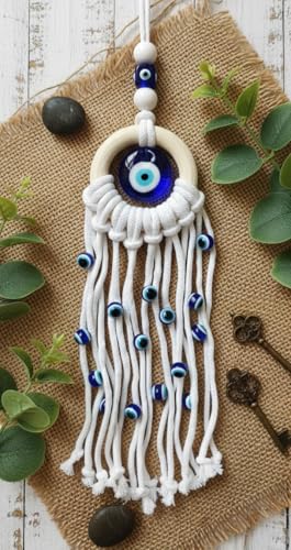 Image of Evil Eye Hanging for Cars Inside Car Decoration Items Nazar Battu Accessories Interior