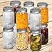 Ball Wide Mouth Mason Jars 32 oz. (12 Pack) - Quart Size Jars with Airtight Lids and Bands for Canning, Fermenting, Pickling, Meal Prep or DIY Decors and Projects Bundled with Peaknip Jar Opener