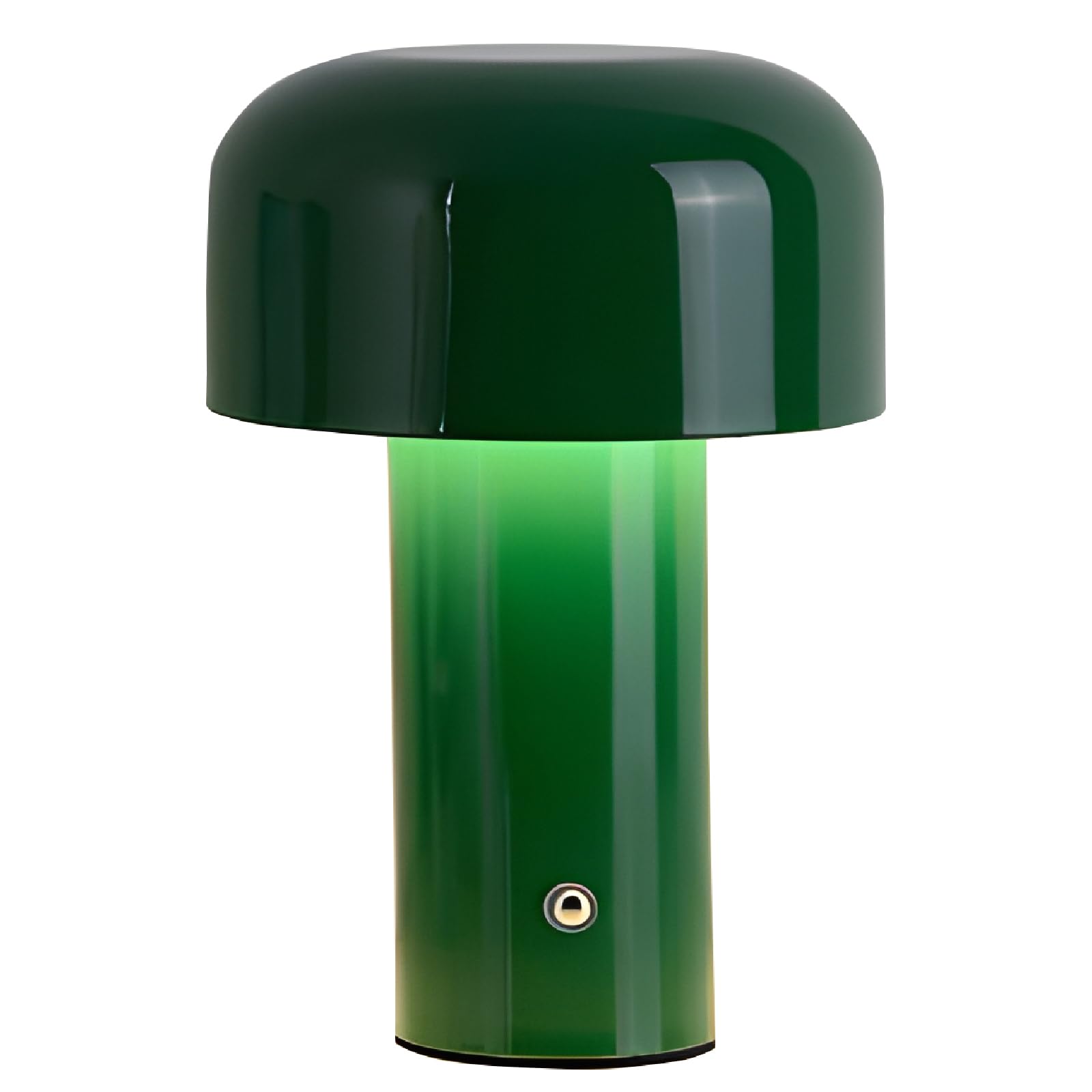 HSKJTT Lámpara De Mesa Con Forma De Seta, Lámpara De Escritorio LED Táctil Portátil Luz Nocturna Recargable Por USB Decoración De Escritorio Para Dormitorio Sala De Estar Decoración, Green