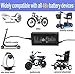 UL Listed 54.6V 4A Fast Charger Replacement for 13S 48V Lithium Battery Pack, Power Supply Adapter with 4 Plugs, 3- Pin XLR Connector for Electric Wheelchair, Pride Mobility, Jazz Power Chair